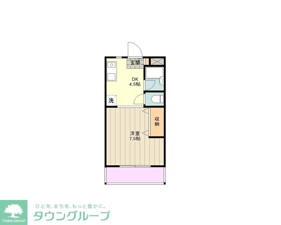 グランドール立川の物件間取画像